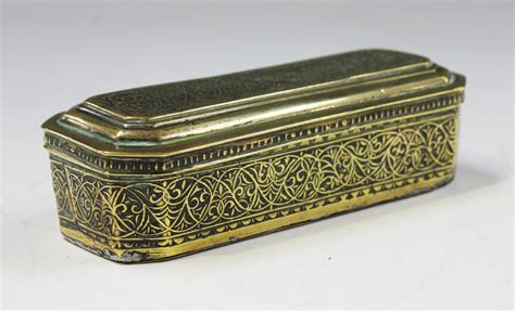 Metal Tobacco Box 